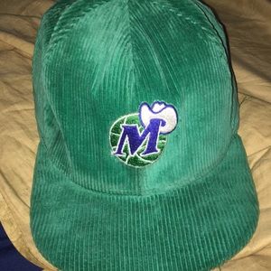 Dallas mavs vintage 50s or 60s corduroy hat